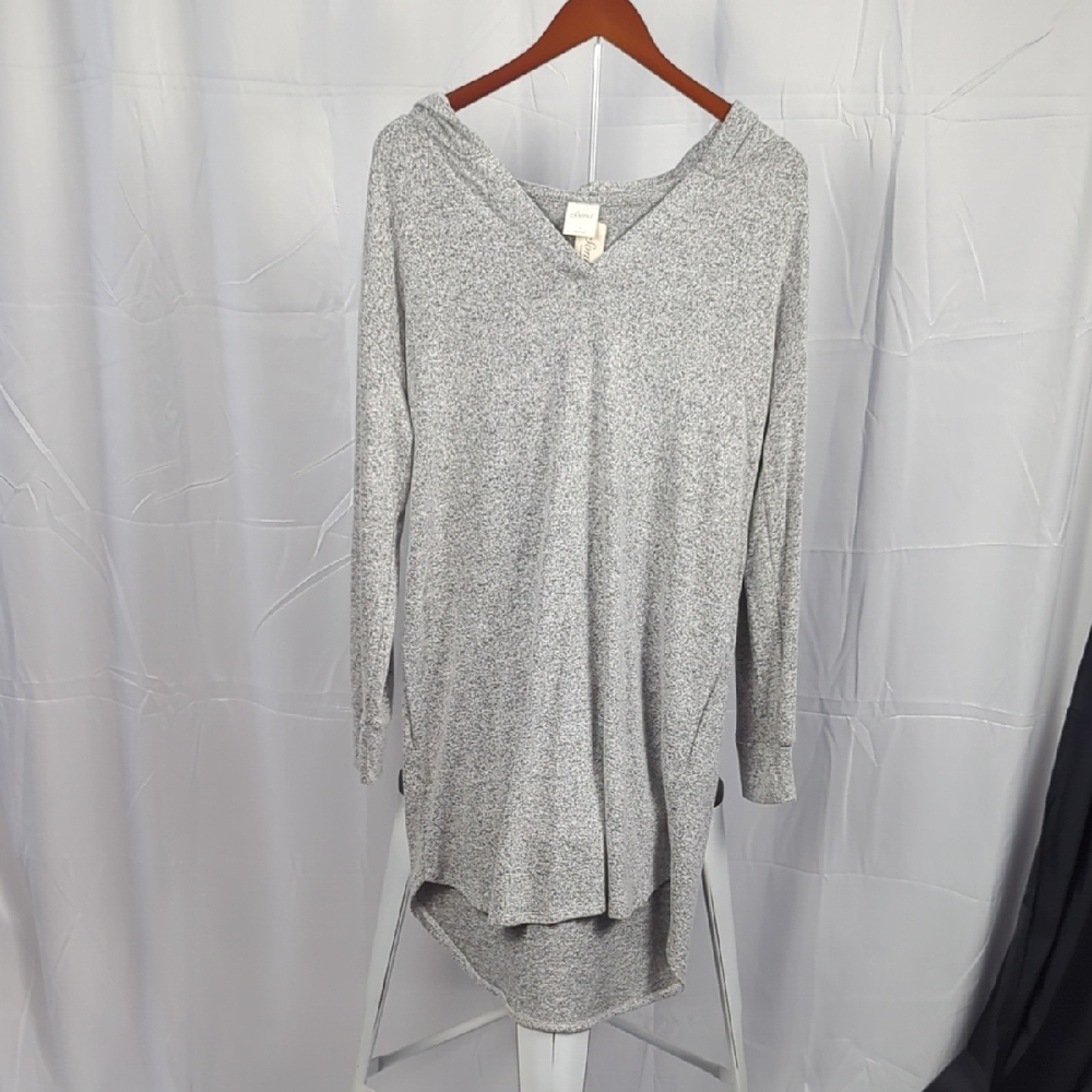 Soma Heather Gray V-Neck Tunic